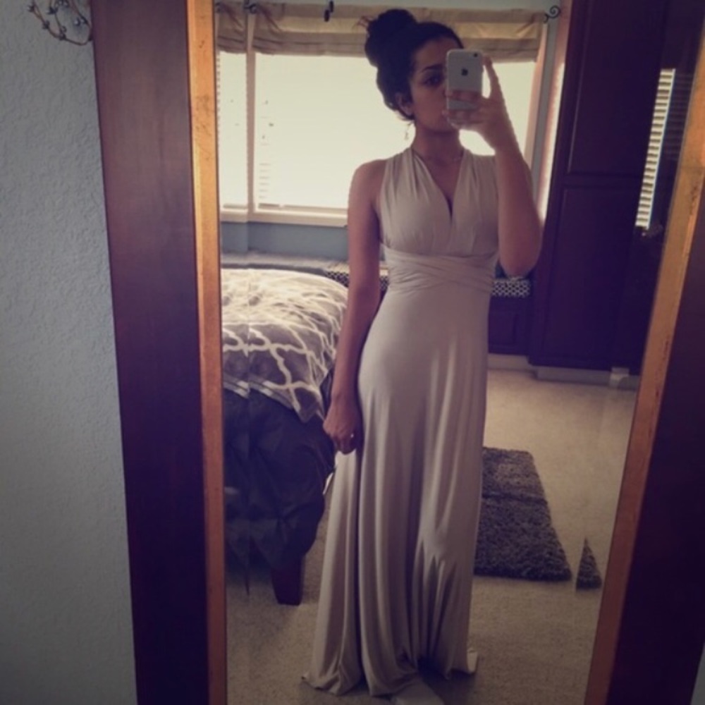 Lulu’s Always Stunning Convertible Maxi Dress